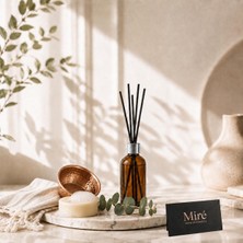 MumvemuM Premium Seri Hamam Kokusu Çubuklu Oda Kokusu - Amber Şişe 50 ml