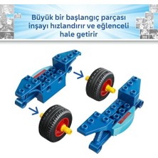 Duca Store Spidey ve Inanılmaz Arkadaşları Motosikletli Spidey, Rhino’ya Karşı 11206-4 Yaş Üzeri Kız ve Erkek Çocuklar Için 2 Minifigür Içeren Yaratıcı Oyuncak Yapım Seti, Hediye Fikri (61 Parça)