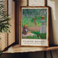 Duca Store Fark Tanıtım Monet Çerçevesiz Poster, Modern Dekoratif Çerçevesiz Poster, Tablo, Monet-12, 21 x 30
