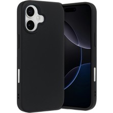 Gees Global    iPhone 17 Nano Içi Kadife Silikon - Siyah