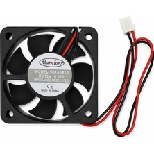 Marxlow 50X50X10MM 5cm 10MM 12V 0.07A 2p Fan 2 Uçlu