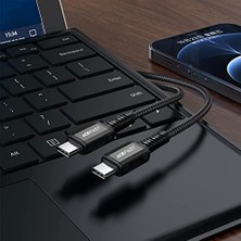 Duca Store Acefast Usb-C To Usb-C PD60W Güç 1.2 Metre Kablo - C1-03