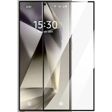 AS Mobile Samsung S24 Ultra Uyumlu Kırılmaz Cam Ekran Koruyucu | 9h Çizilmez, Hd Netlik, Özel Montaj Temizleme Bezi Hediyeli