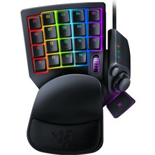 Duca Store Razer Tartarus Pro - Oyun Tuş Takımı - Analog-Optik Düğmelere ve Hızlı Ateş Moduna Sahip Oyun Kumandası (32 Programlanabilir Düğme, Özelleştirilebilir Tetik Noktası, 8 Profil) Siyah