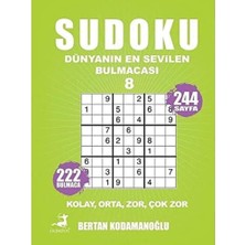 Duca Store Sudoku - Dünyanın En Sevilen Bulmacası 8: Kolay Orta Zor Çok Zor