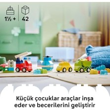 Duca Store Ilk Yaratıcı Araçlar 10474-1.5 Yaş ve Üzeri Kız ve Erkek Çocuklar Için Figür Içeren Eğitici Yaratıcı Oyuncak Yapım Seti, Çocuklar Için Eğlenceli Doğum Günü Hediyesi Fikri (42 Parça)