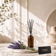 MumvemuM Premium Seri Lavanta Kokulu Çubuklu Oda Kokusu - Amber Şişe 50 ml