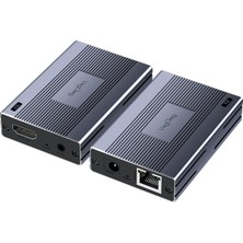 Duca Store 1080P Full Hd 60Hz HDMI Extender 60 Metre CAT5E/6 Klavye Mouse HDMI Menzil Genişletici Uzatıcı