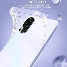 Duca Store Ceptecepnet iPhone 16 Pro Max Ile Uyumlu Özel Tasarım Baskılı Kamera Korumalı Şeffaf Telefon Kılıfı