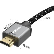Duca Store Ultra Speed HDMI Kablo, Metal Altın Uç, 8k,2m