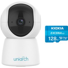Uniarch Uho-S2-M3 3mp Kamera-Kioxia 128GB Hafıza Kartı