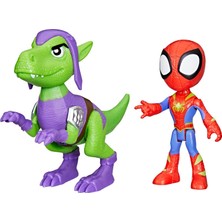 Duca Store Spidey And His Amazing  Dino Webs Figürler Spidey & Goblin Raptor