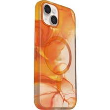 Duca Store Slim & Sturdy Serisi Kılıf iPhone 14 Için Magsafe, Darbeye Dayanıklı, Düşmeye Dayanıklı, Ultra Ince, Ince Koruyucu Kılıf, Askeri Standartlara Göre Test Edilmiştir, Turuncu