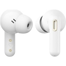 Duca Store Opus Pro Bluetooth Kablosuz Kulakiçi Tws Kulaklık, Anc Aktif Gürültü Engelleme ve Enc Sistemi, Beyaz