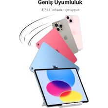 Duca Store Katlanabilir Tablet Standı iPad Mediapad ile Uyumlu Tablet Tutacağı Surface Galaxy Tab (Siyah)