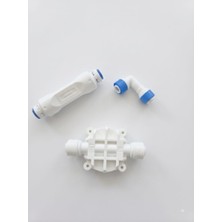 Veluda Hyperwell Su Arıtma Cihazları Için Atık Kısıcı Flow - Check Walf ve Shut Off