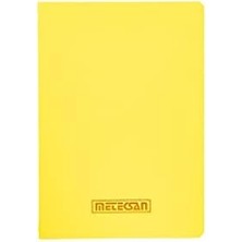Duca Store Notes 17X24 cm Karton Kapaklı Iplik Dikişli Defter, 32 Yaprak, Düz, Sarı