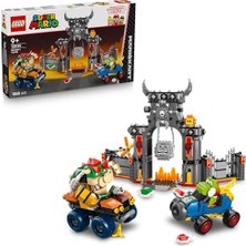 Duca Store Super Mario: Mario Kart – Bowser Kalesi 72039 – 9 Yaş ve Üzeri Çocuklar Için Bowser Kale Temalı Yaratıcı Oyuncak Yapım Seti, Genişletilebilir Oyun Deneyimi ve Eğlenceli Hediye Fikri (1068 Parça)