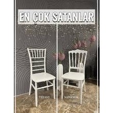 Belirtilmemiş Tiffany Napolyon Otel Düyün Salonu Organizasyon Sandalyesi 2 Adet