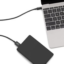Duca Store 20103 Type-C To Micro B 3.1 HDD Harici Harddisk Kablosu Çevirici Dönüştürücü Şarj Cihazı Aktarıcı Kablo