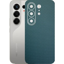 Kapps Tecno Camon 50 ile Uyumlu Fiber Serisi Premium Arka Kapak Kaplama(Kenarlar Yoktur!)
