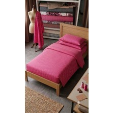 Erca Home Tekstil Ürünleri Ranforce Pamuklu Kumaş Tek Kişilik Nevresim Takımı / 160X200