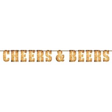 Duca Store Converting Cheers & Beers Mektup Afişi, Çok Renkli