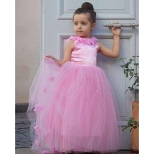 Dodomar Abiye Pembe 3-4 Yaş Özel Üretim Kostüm