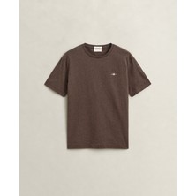 Gant Erkek Kahverengi Regular Fit T-Shirt 2003184.284