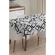 Rem Home Remhome Özel Tasarım Dijital Baskılı 3D Masa Örtüsü - 120 x 140 cm
