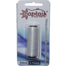 Captain 7651 Yem Sarma Ipi 250MT Canlı Yem Için Elastik Ip 015MM