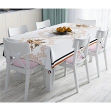 Rem Home Remhome Özel Tasarım Dijital Baskılı Leke Tutmaz Masa ÖRTÜSÜ-120X140 cm