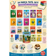 Smg Yayıncılık Tatil Seti 24'lü Etkinlik Kavram Boyama Dikkat Matematik 4-7 Yaş Minecraft Hediyeli