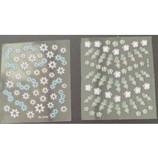 Takma Tırnak Sticker Kendinden Yapışkanlı 2 Yaprak STICKER195