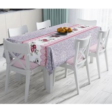 Rem Home Remhome Özel Tasarım Dijital Baskılı Leke Tutmaz Masa Örtüsü 90 x 90 cm
