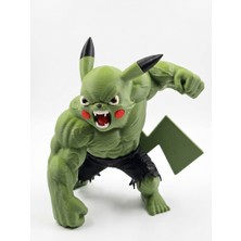 Renibo Hulk-Pikachu Figürü-Pokemon-Marvel-Film-Karakter