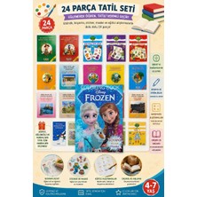 Smg Yayıncılık Tatil Seti 24'lü Etkinlik Kavram Boyama Dikkat Matematik 4-7 Yaş Frozen Hediyeli