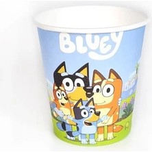 Dodomar 8 Adet – Bluey Temalı Parti Bardağı Seti Çocuk Doğum Günü ve Etkinlik Bardakları
