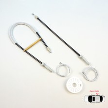 Bross Otomotiv Ford Focus Mk2 Iı Cabriolet 2006-2010 1517666 Için Arka Sağ Cam Kriko Tamir Seti