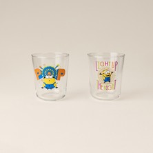 Rakle Minions Lisanslı 2'li Su Bardağı - Renkli - 315 ml