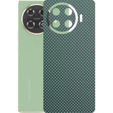 Kapps Tecno Spark 20 Pro Plus ile Uyumlu Fiber Serisi Premium Arka Kapak Kaplama(Kenarlar Yoktur!)