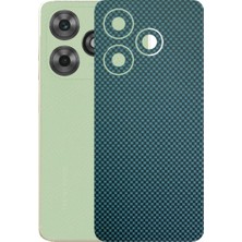 Kapps Tecno Spark Go 2024 ile Uyumlu Fiber Serisi Premium Arka Kapak Kaplama(Kenarlar Yoktur!)