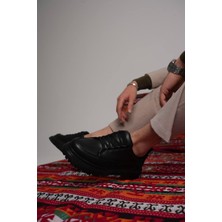 KB-702 Kuback Kömür Cilt Günlük Erkek Ayakkabı