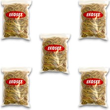 Ekoset Kauçuk Kalın Paket Lastiği 180X6MM 500 Gram 5li Paket