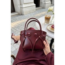 Passtell Kurdela Detaylı Çapraz Uzun Askılı Trend Model Kadın El ve Omuz Çantası