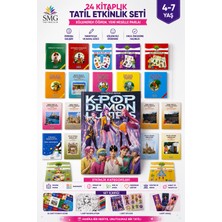 Smg Yayıncılık Tatil Seti 24'lü Etkinlik Kavram Boyama Dikkat Matematik 4-7 Yaş K Pop Huntrix Demon Hunters Hediyeli