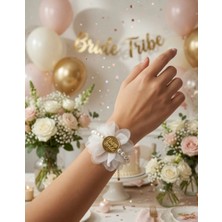 Dodomar Bride Team Incili Kurdaleli Bileklik Bekarlığa Veda Bridal Shower Aksesuarı