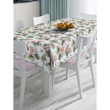 Rem Home Remhome Tropik Yaprak Motifli Dijital Baskılı Modern Masa Örtüsü 90 x 90 cm