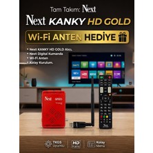 Next & Nextstar Kanky Full HD Uydu Alıcısı Çanaklı Çanaksız (Android Değildir)