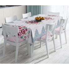 Rem Home Remhome Özel Tasarım Dijital Baskılı Leke Tutmaz Masa ÖRTÜSÜ-120X140 cm